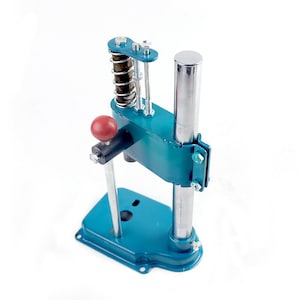 Leather Hole Puncher Hand Punching Machine Manual Press Puncher Punch Tools for DIY Leather Craft Punching Holes
