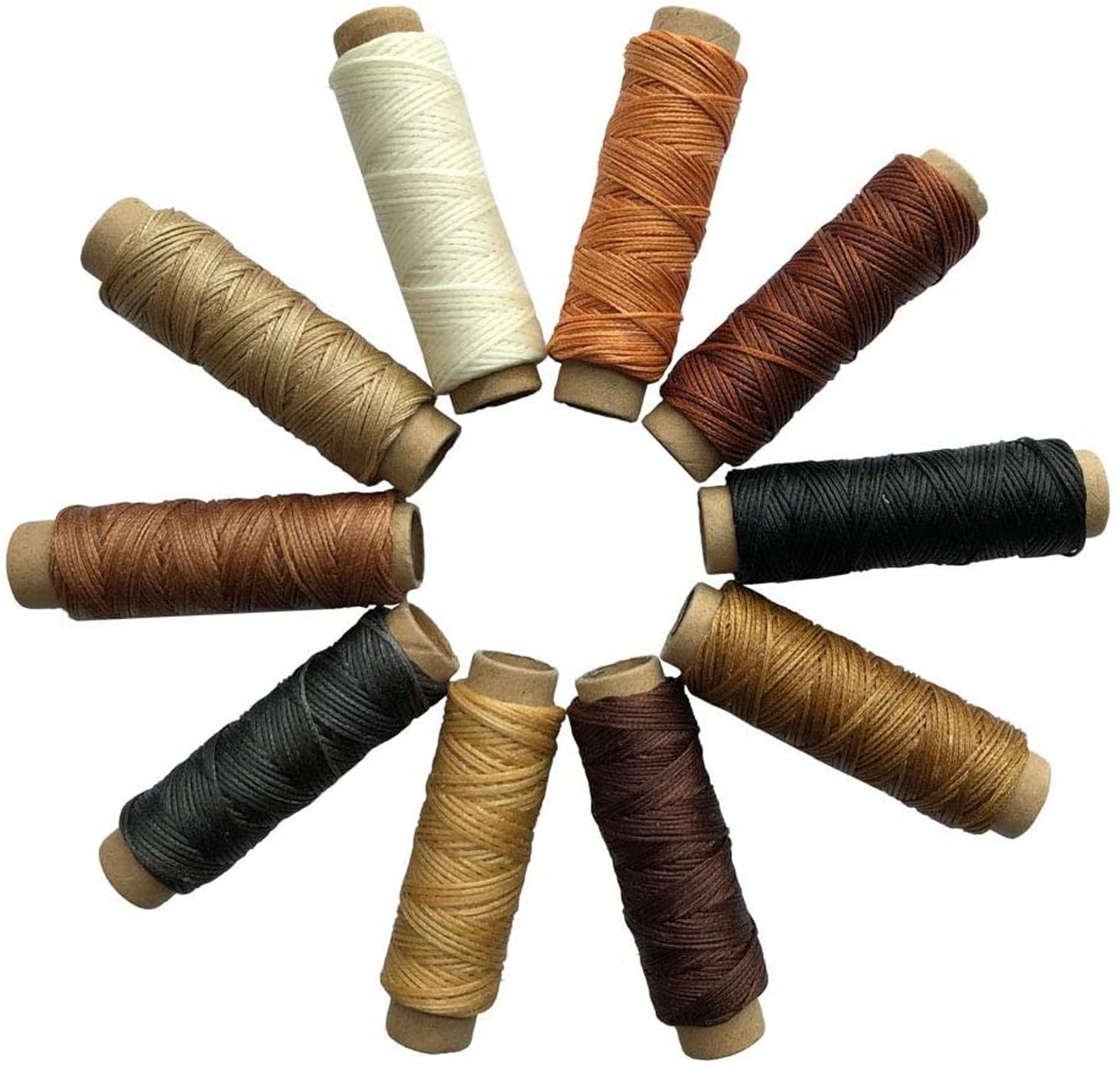 27 Colors 1 Mm Waxed Thread,color Leather Thread, 219 Yards per Color ...