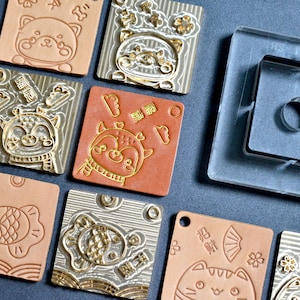 Leather Brass Acrylic Cutting Dies, brass dies for embossing, debossing, and combination foil embossing.3D Mold Dies