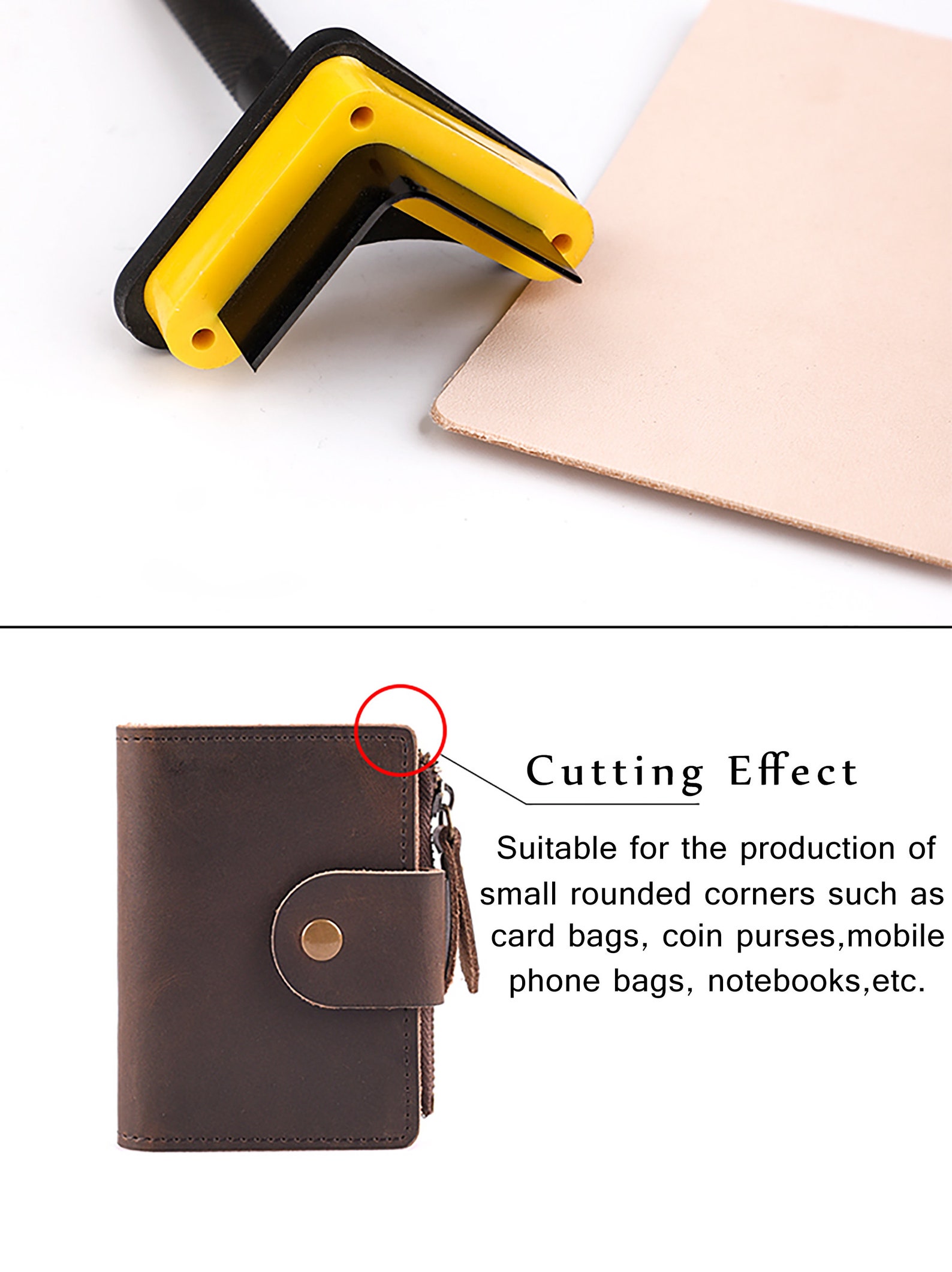 Leather Corner Punch Leather Cutting Knife Punching Tools Etsy