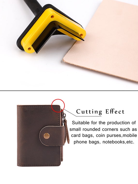 U-shaped Semicircle Corner Punch Round Edge Leather Leathercraft Strap  Sharp Cutter Tool Craft, American Style 