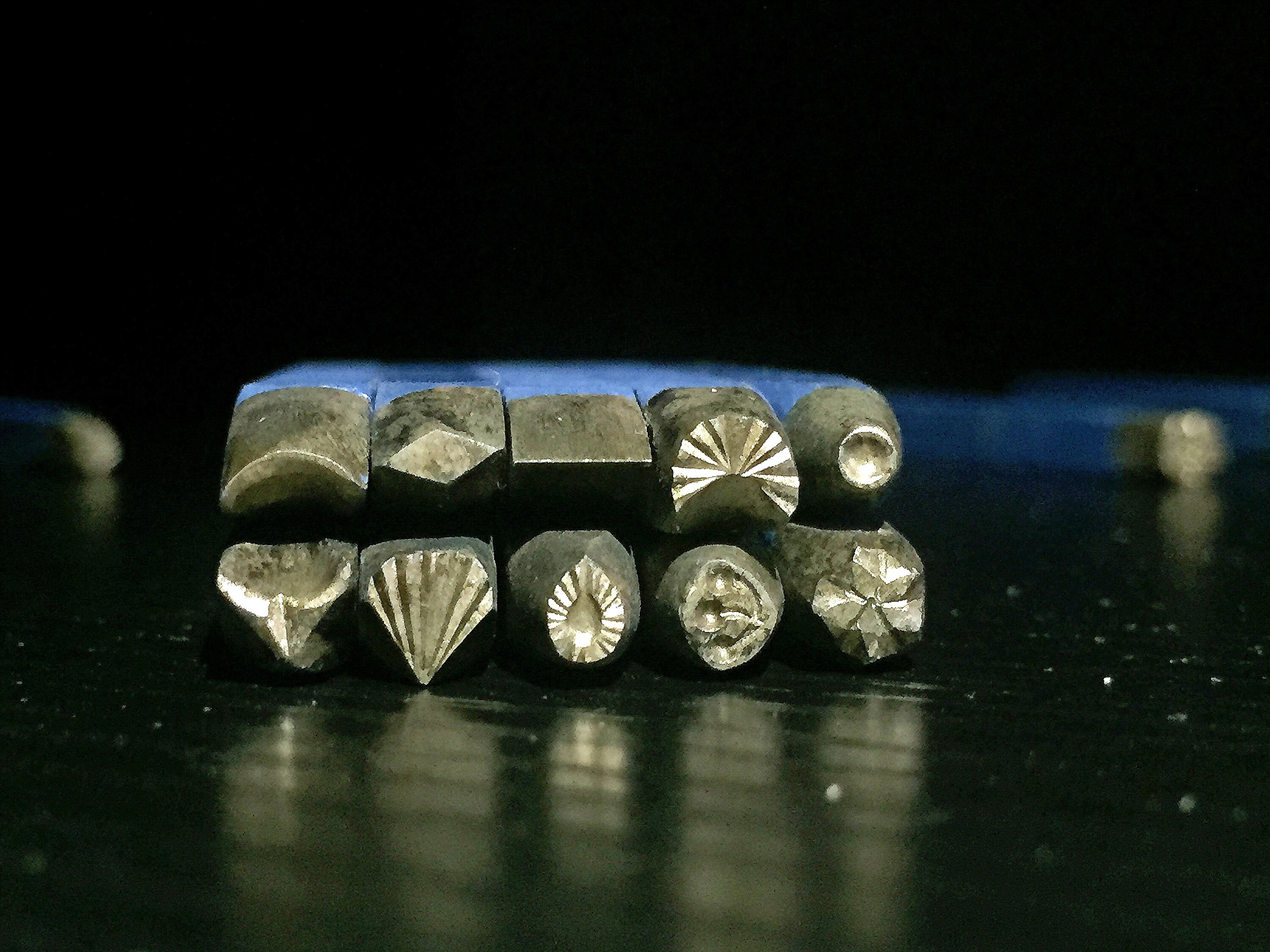 Vintage style Steel Punches Flower Punch Stamp Set Jewelry Etsy