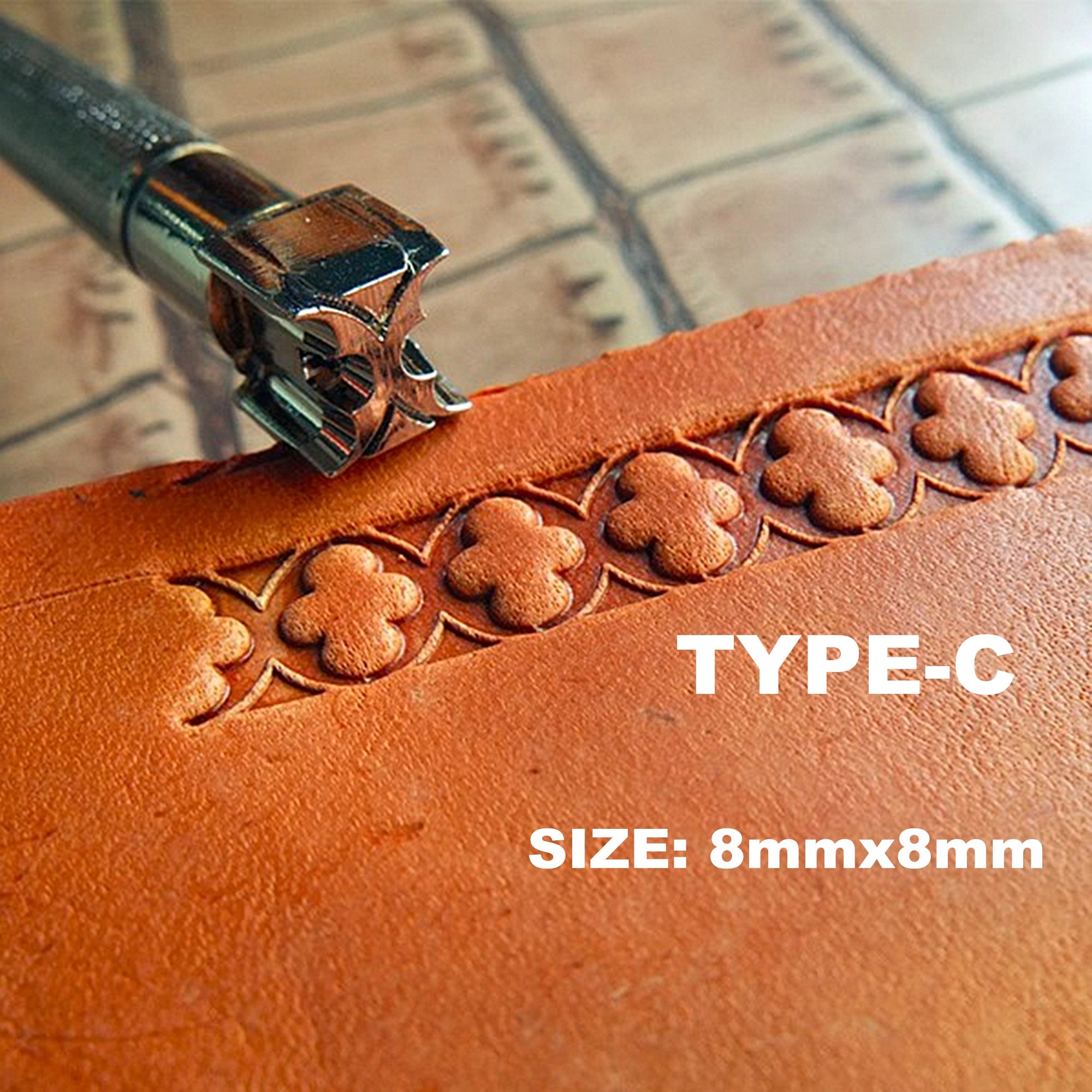 20PCS Leather Tools Working Saddle Making Set Carving Craft Stamps Punch  DIY – Tacos Y Mas