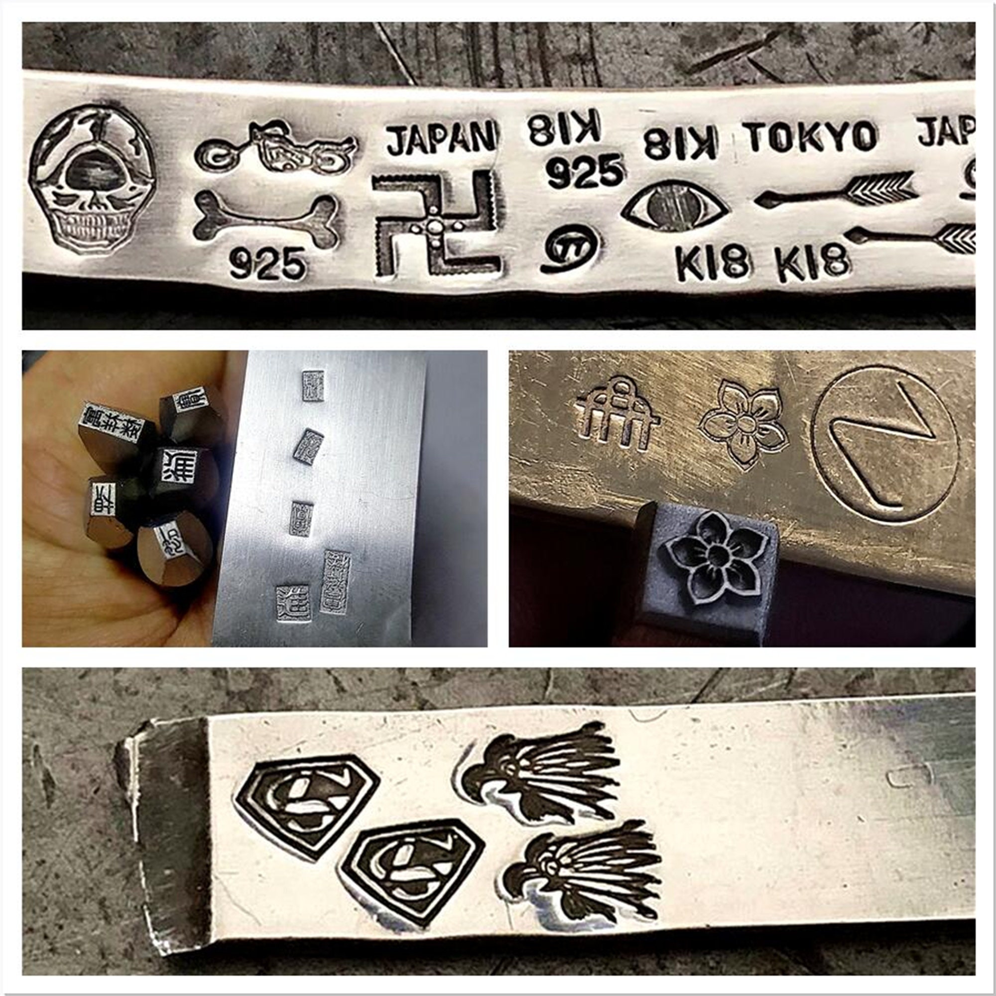 Custom Metal Stamp Jewelry Stamping ToolCustom Logo Stamp for Etsy