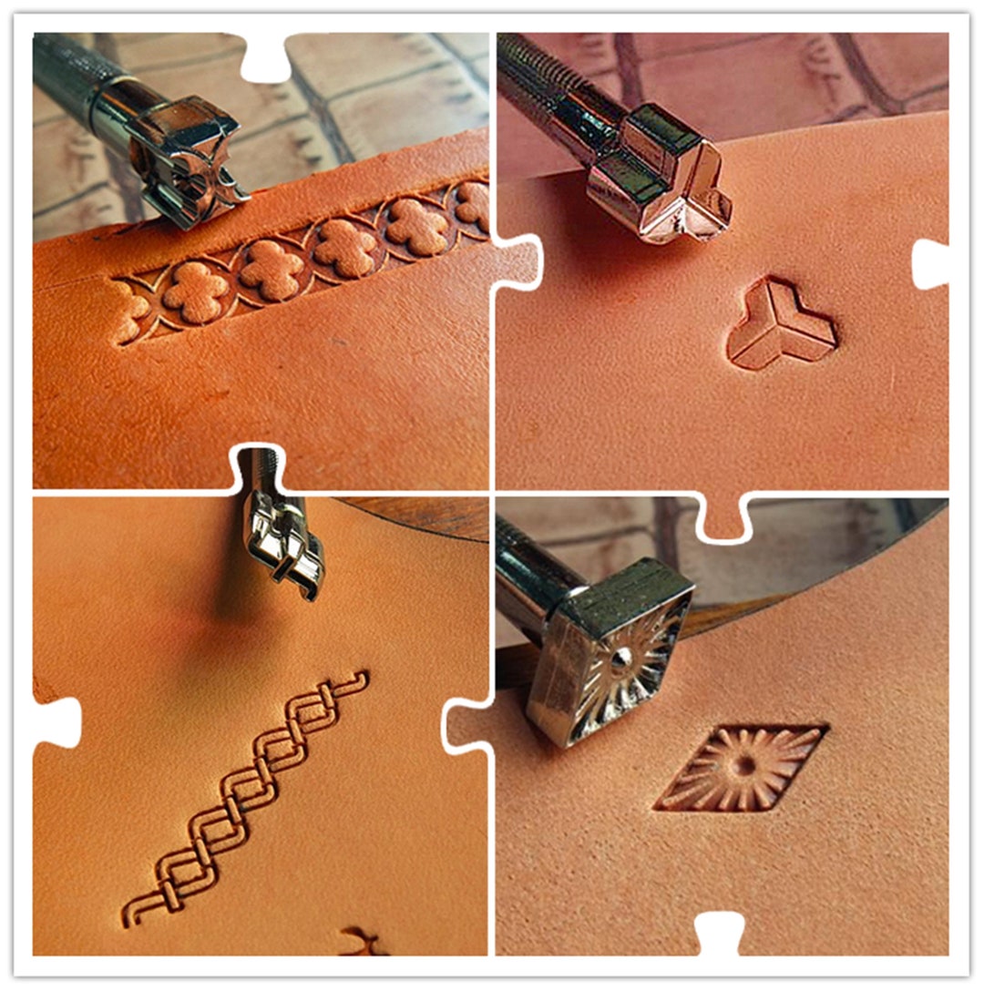 Leather Stamping Toolscarving Leather Craft Stamps Tools,stamping