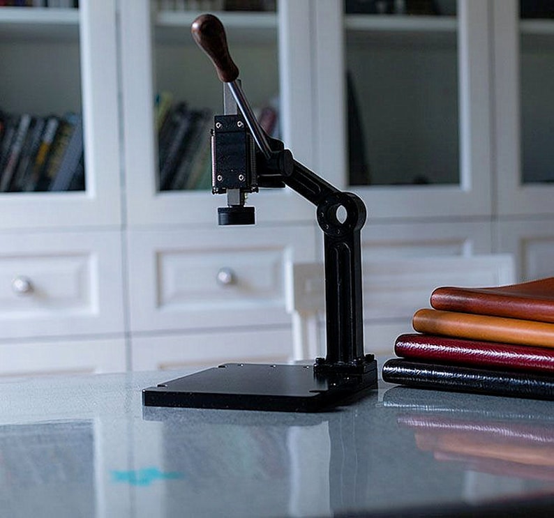 Special Made Leather Hole Puncher Hand Punching Machine Manual Etsy