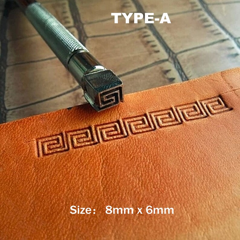 Leather Texture Embossing Making Tools Leather Stamping Etsy
