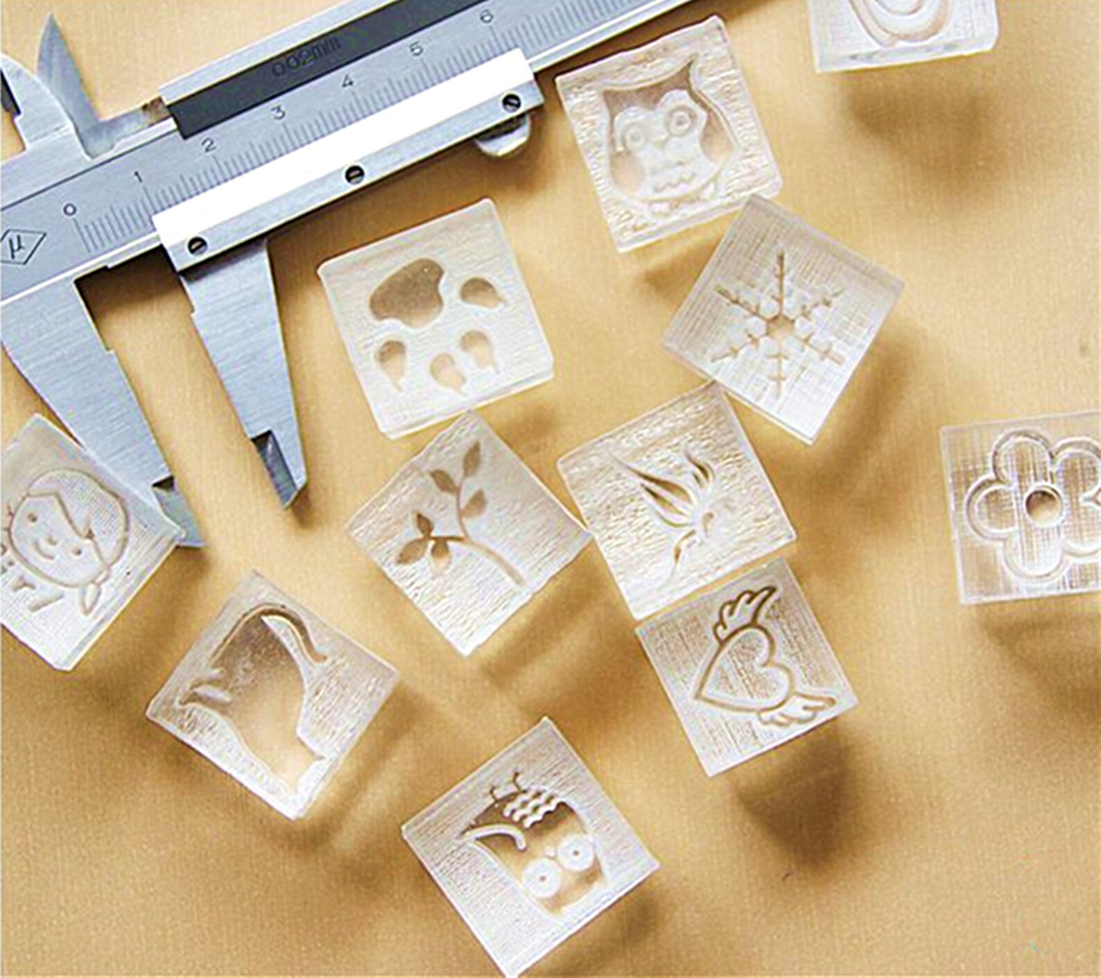 Large Custom Acrylic Soap embossing Stamp Personalized High Etsy