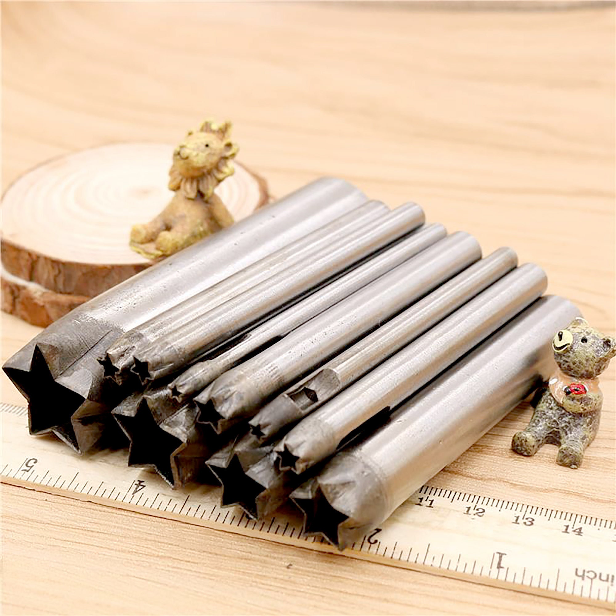 DIY leather 14 punching punch tool oval waist punch flat mouth Etsy