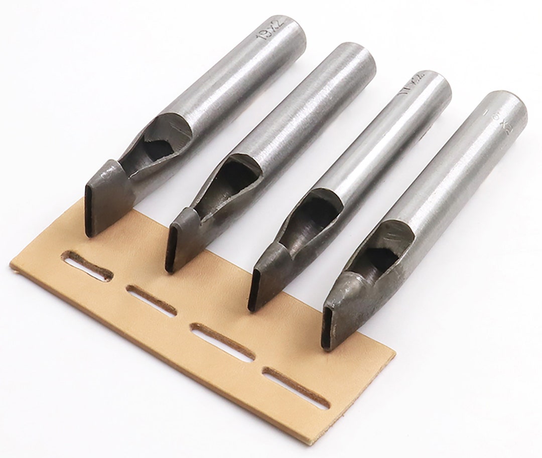 DIY Leather Punching Punch Tool Oval Waist Punch Flat Mouth Punch