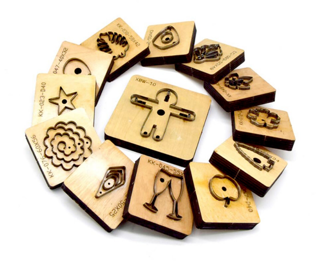 Custom Design leather Cutting Dies Japanese blade Mould Etsy