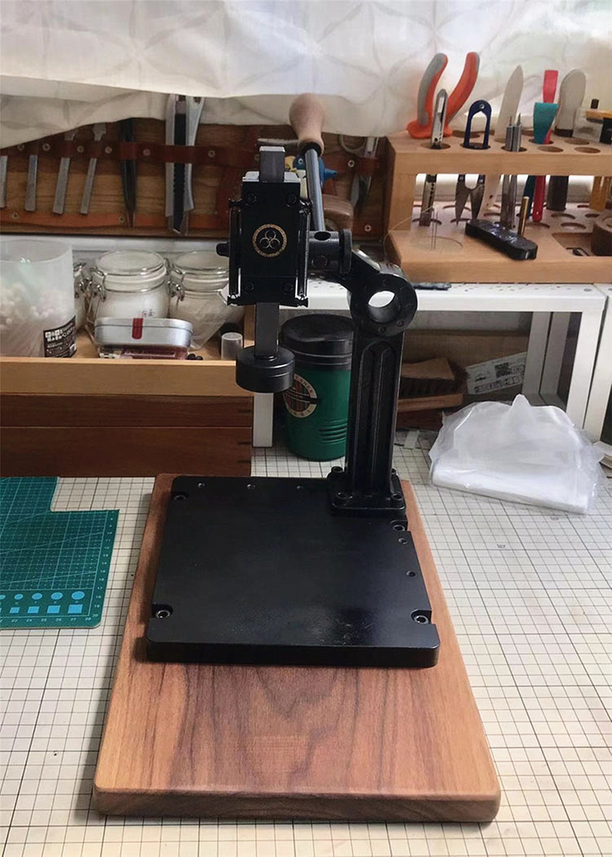 Special made Leather Hole Puncher Hand Punching Machine Manual Etsy