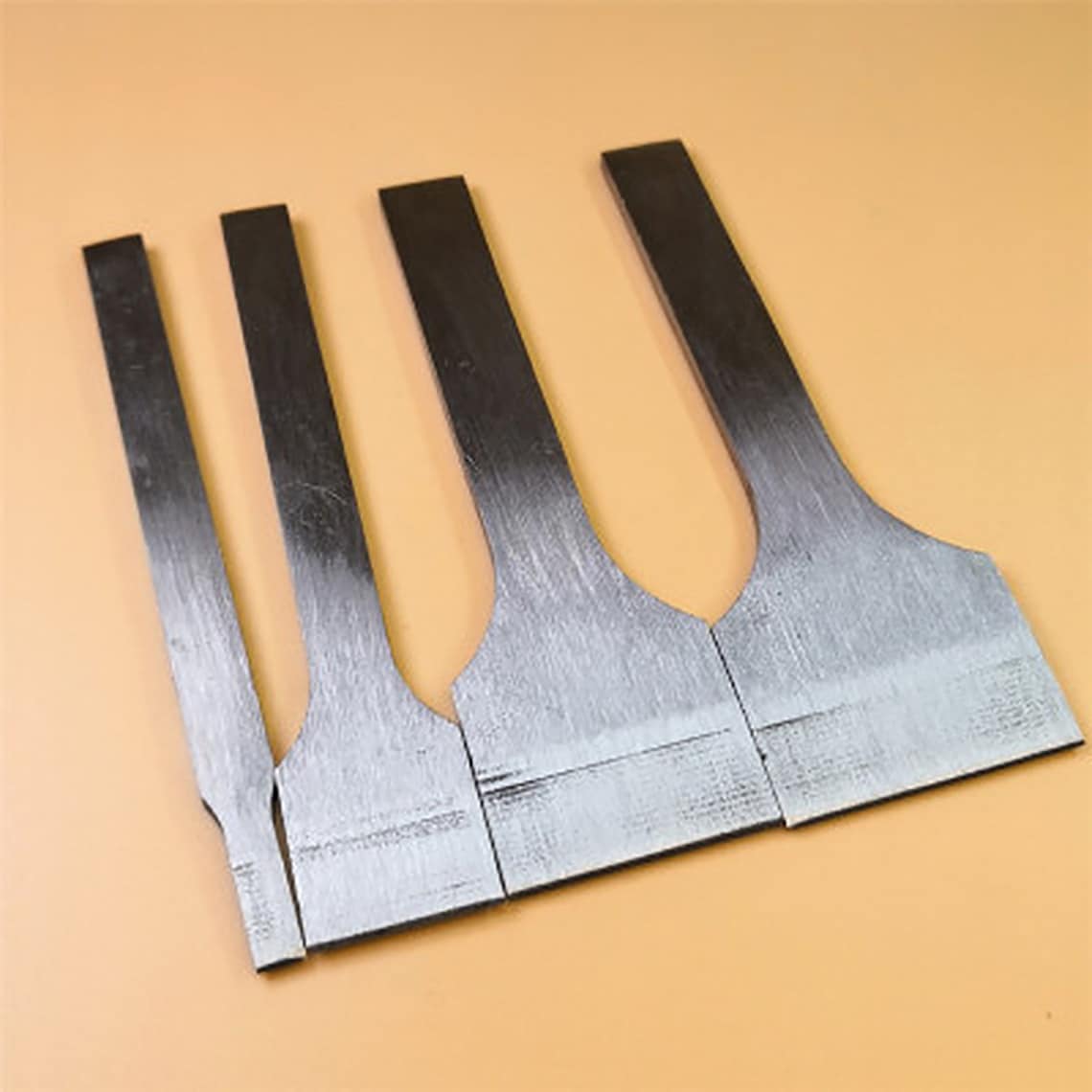 4mm Thick HandleLeather Punches Leather Wallet Card Slot Etsy