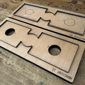 Slim può morire - Bevanda - Can Sleeve Custom Die Soda fai da te Taglio in pelle fustellatura legno - Custodia per soda artigianale in acrilico - Custodia porta lattina die - Dispositivo di raffreddamento della lattina