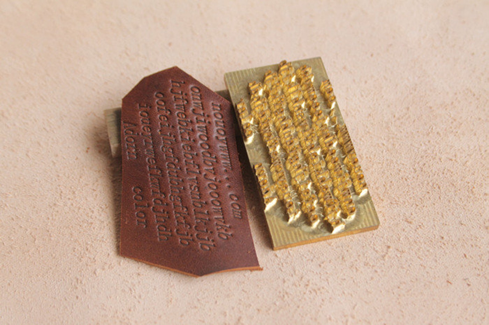 High Quality Leather logo Stamp Branding iron Hot Foil Stamp Etsy