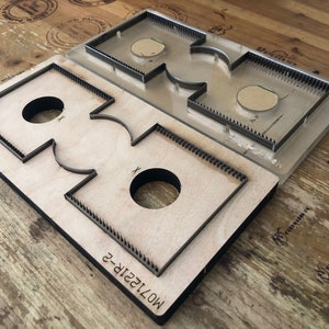 Leather Beer - Drink - Can Sleeve Custom Die DIY soda Leather cutting die wood - Acrylic Craft soda case - can holder case die - can cooler