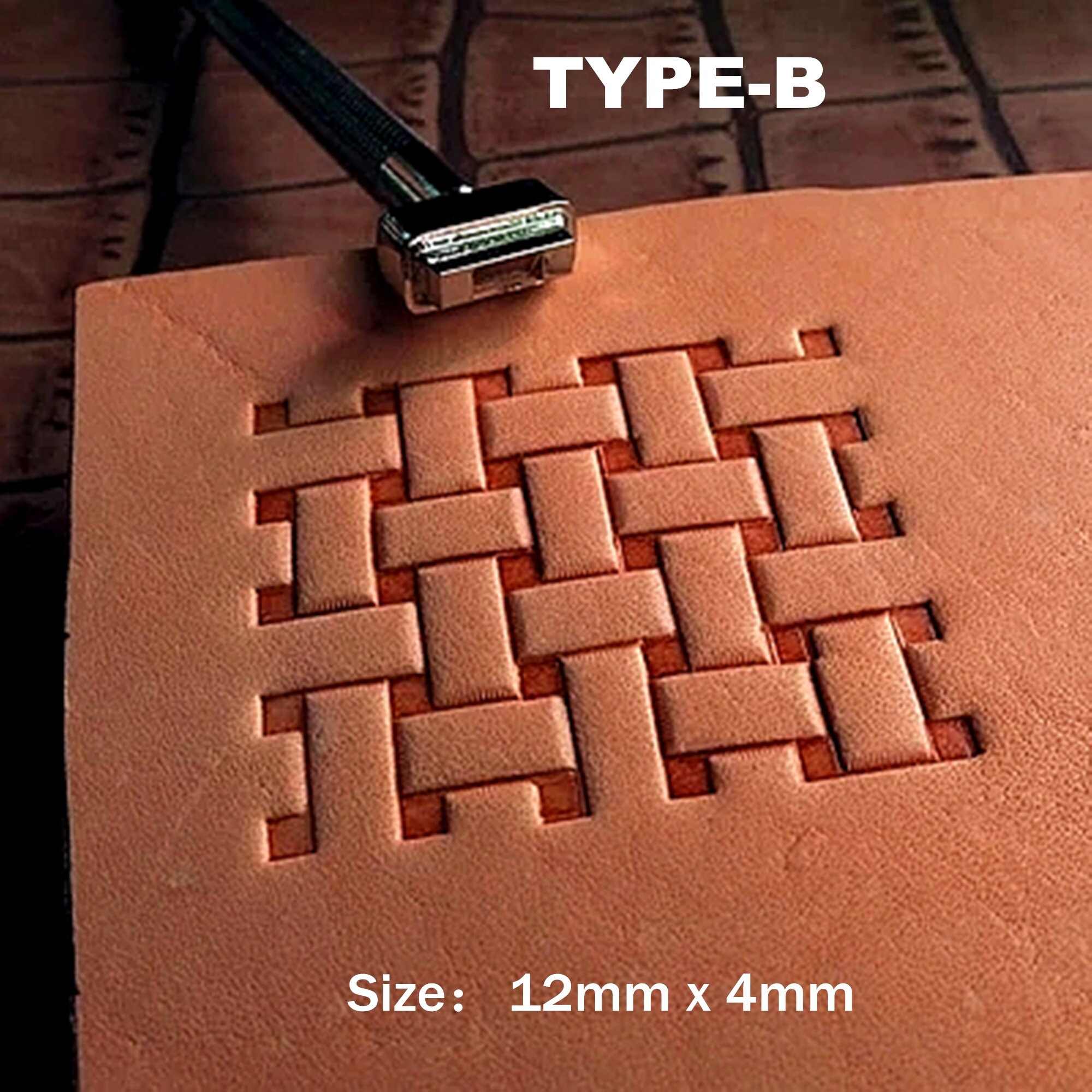 Leather Texture Embossing Making Tools Leather Stamping Tools Carving  Leather Craft Stamps Tools Stamping Punches Art Stamp 