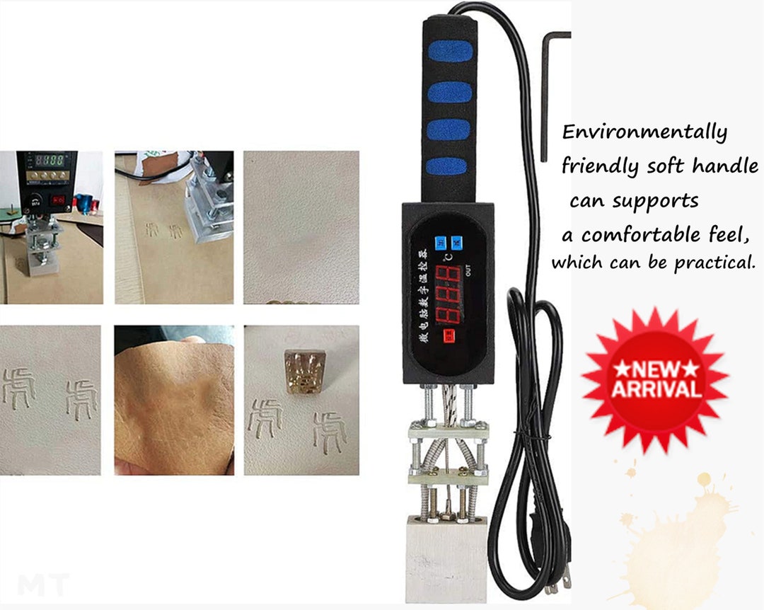 110v 220v Portable Hot Foil Stamping Machine Hand‑held Embossing ...