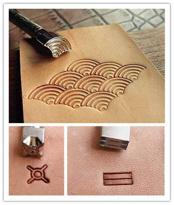 Design Art Stamp-leather Working Patterns Saddle Making Tools, Carving  Leather Craft Stamps Tools,leather Stamping Tools Stamping Punches 