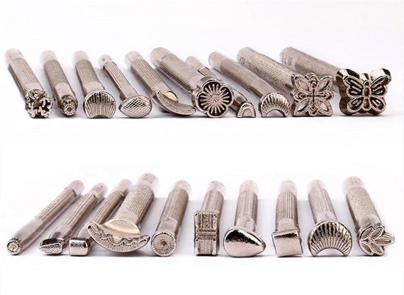 Kit Poinçons Lettres Et Chiffres 6mm - Estampage Métal, Cuir, Bois, Acier Chrome Vanadium