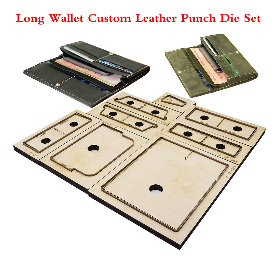 Wallet Custom Leather Punch Die Set,long Wallet,custom Leather Punch