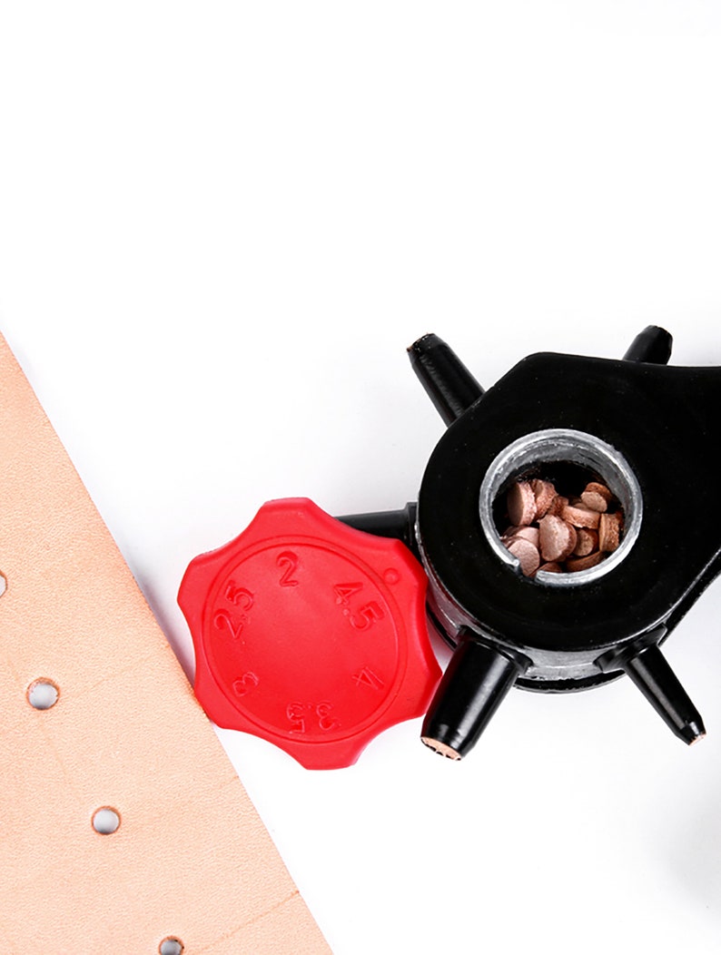 Leather Belt Puncher Hand Punching Tool Making Tool Eyelet Etsy