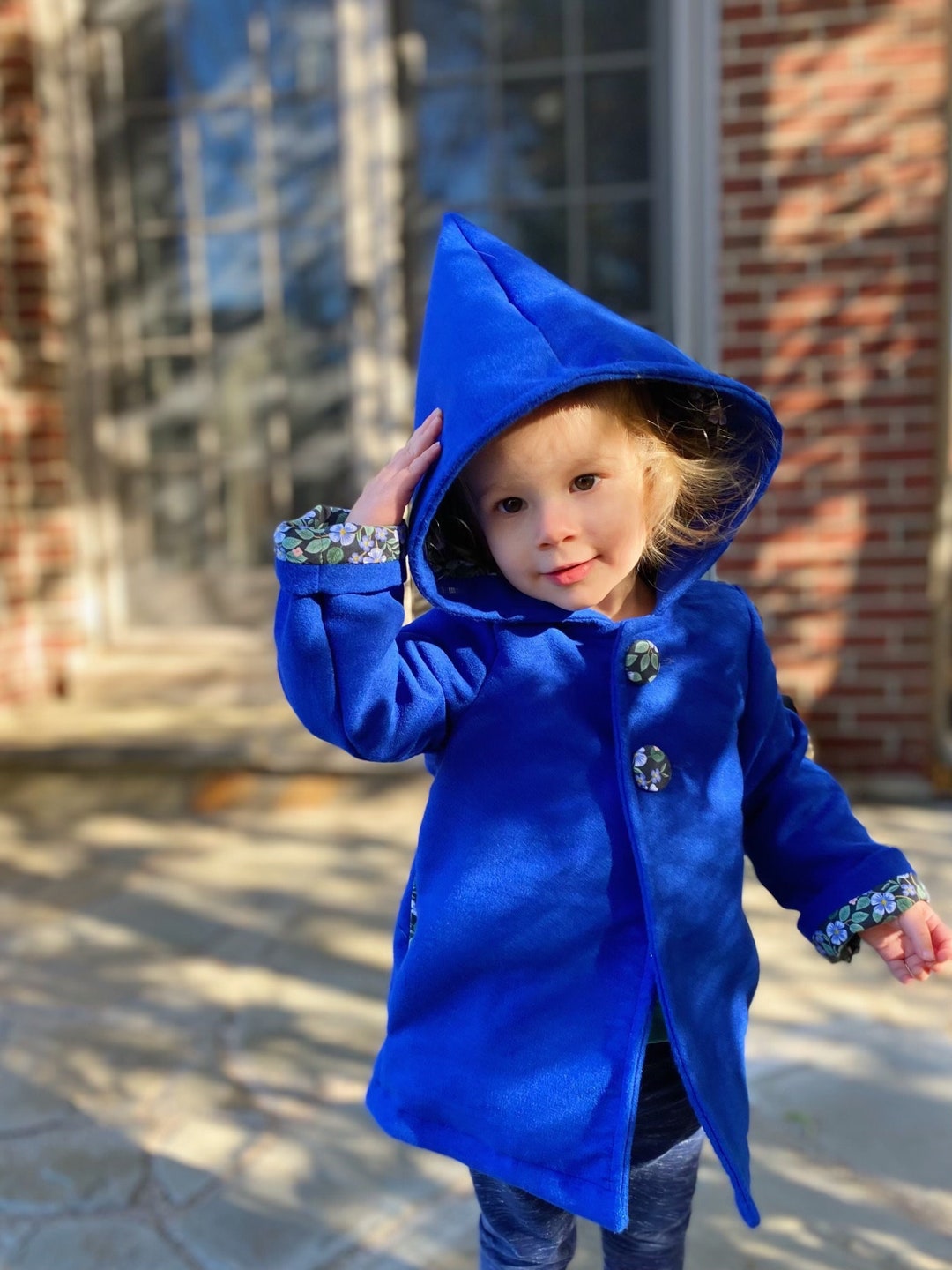Girl's Wool Pixie Coat - Etsy