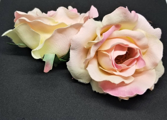 1 Pièce Artificielle Rose Fleur En Rose Pâle Rose