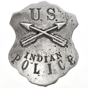 Custom Indian Police Badge, Collect them all! FREE US Shipping