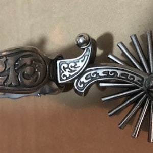JEREMIAH WATT Old Time Cowboy Spurs, Hand Made