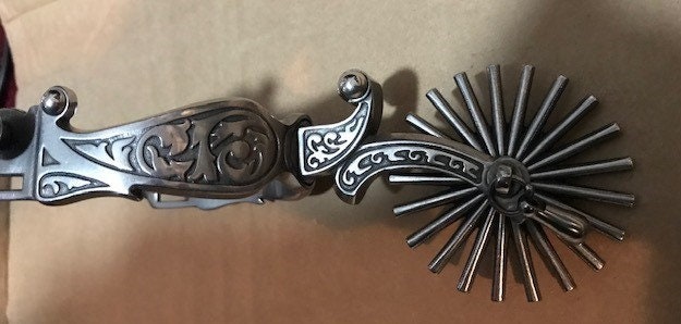 EL王者　ロメロ　SPURS JEREMIAH WATT Old Time Cowboy Spurs, Hand Made - Etsy