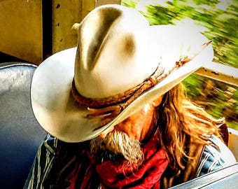 CUSTON Built Vintage Look Hat, Heavily Distressed, Free Shipping