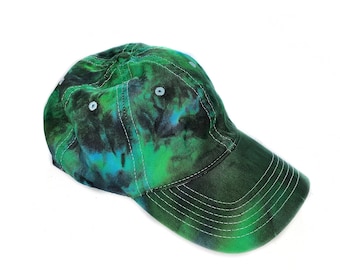 The Emerald City Tie Dye Baseball Cap