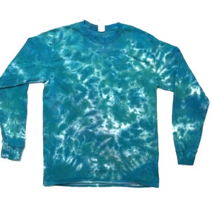 Die Karibik Langarm Tie Dye T-Shirt