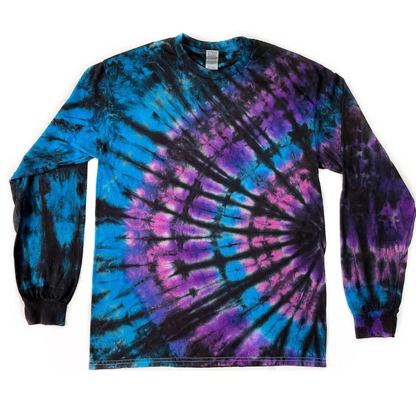 The Hyperjump Long Sleeve Tie Dye T Shirt