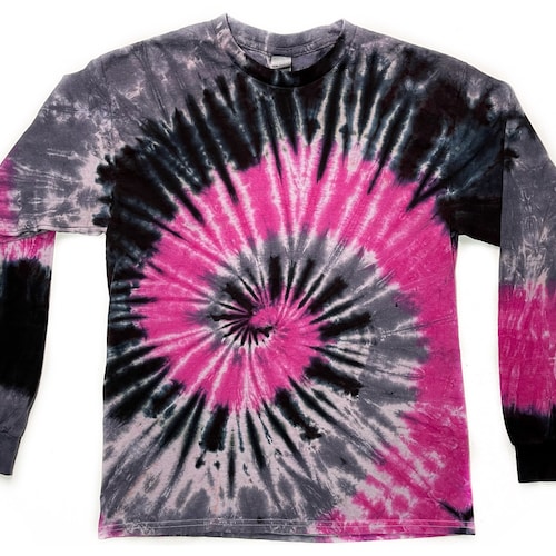 Embroidery Dyed Long Sleeves T-Shirt