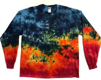 The Arizona Sky Long Sleeve Tie Dye T Shirt