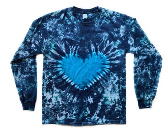 Koszula z długim rękawem Lovesick Blues Tie Dye