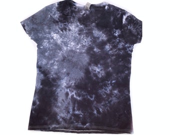 The Overcast Damen V-Ausschnitt Tie Dye Kurzarm