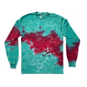 The Shark Attack Tie Dye Long Sleeve T Shirt