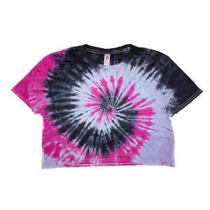 The Punk Pink Tie Dye Crop Top