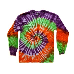 The Caramel Apple Tie Dye Long Sleeve T Shirt