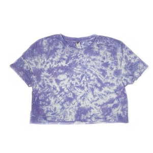 The Purple Haze Tie Dye Crop Top