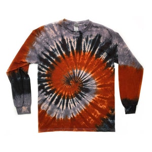 The Coffee Shop Long Sleeve Tie Dye T Shirt