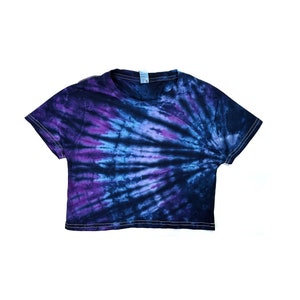 The Stained Glass Tie Dye Crop Top
