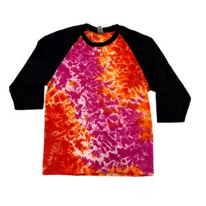 The Heatwave Tie Dye Baseball Tee