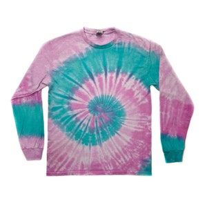 The Cutie Patootie Long Sleeve Tie Dye T Shirt