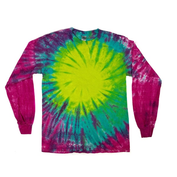 The High Voltage Long Sleeve Tie Dye T Shirt