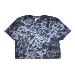 The Thunderstorm Tie Dye Crop Top