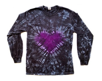 Koszula z długim rękawem „Nie zapomnij mnie” w stylu tie-dye